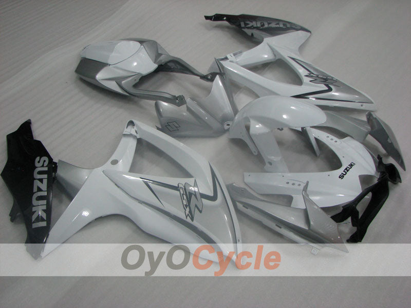 Carena a iniezione per GSX R750 08-10 - Bianco, Grigio - Stile Originale #OYO87905451 Immagine principale del prodotto