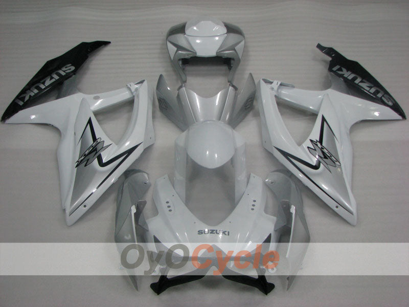 Carena a iniezione per GSX R750 08-10 - Bianco, Grigio - Stile Originale #OYO87905451 Immagine secondaria del prodotto