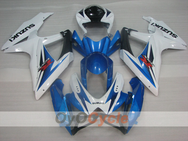 Kit carenatura a iniezione per GSX R750 08-10 - Blu, Bianco - Stile Fabbrica #OYO87905453 Immagine secondaria del prodotto