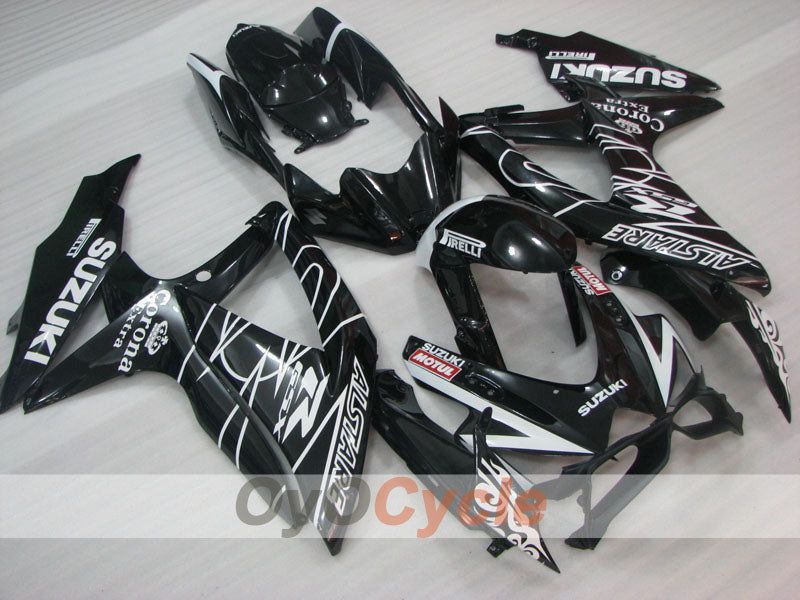 Kit carene a iniezione per GSX R750 08-10 - Nero - Corona #OYO87905454 Immagine principale del prodotto
