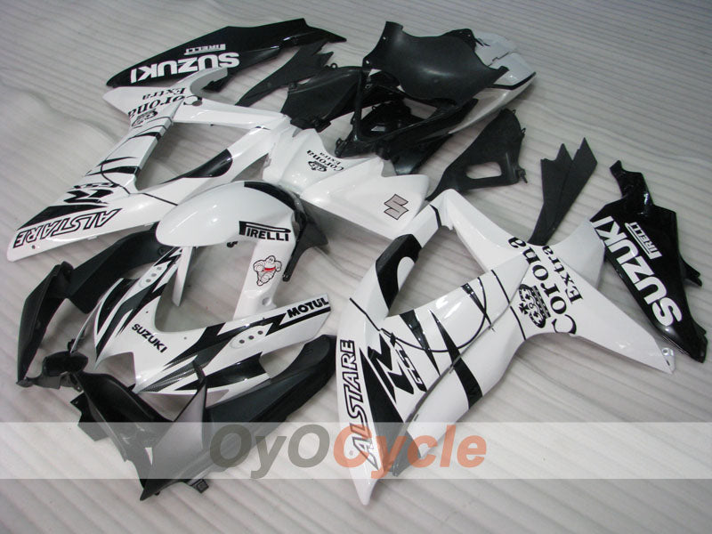 Kit carenatura a iniezione per GSX R750 08-10 - Bianco, Nero - Corona #OYO87905455 Immagine secondaria del prodotto