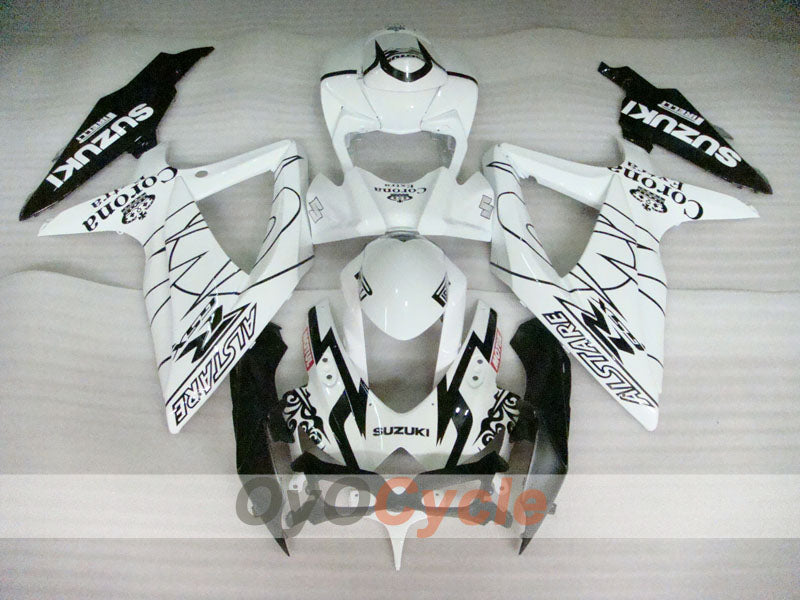 Carenatura a iniezione per GSX R750 08-10 - Bianco, Nero - Corona #OYO87905456 Immagine secondaria del prodotto