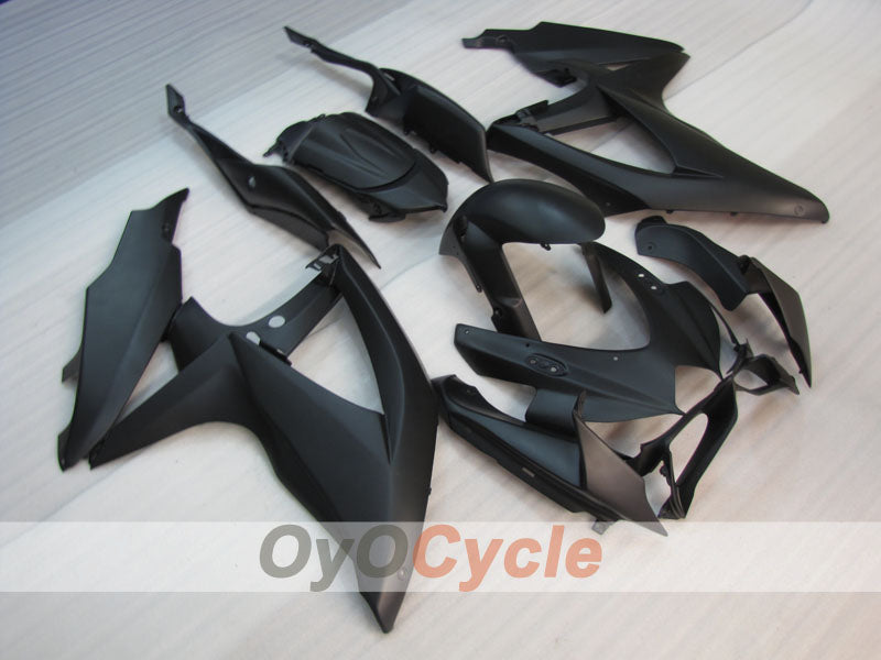 Kit carenatura a iniezione per GSX R750 08-10 - Nero, Opaco - Senza adesivi/decalcomanie, Stile di fabbrica #OYO87905436 Immagine principale del prodotto