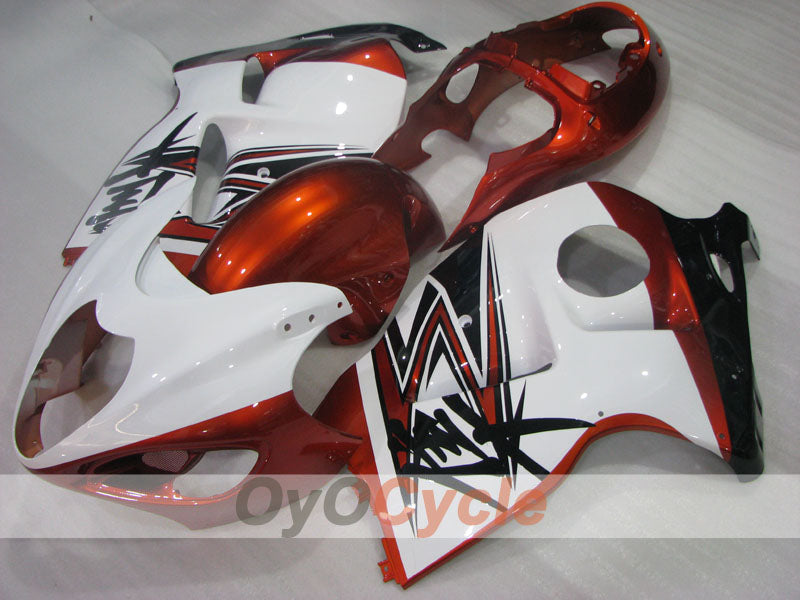 Carenatura a iniezione per GSXR1300 Hayabusa 99-07 - Arancione, Bianco - Stile Fabbrica #OYO87905592 Immagine secondaria del prodotto