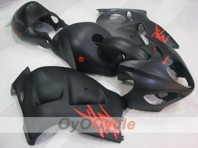 Kit carene a iniezione per 99-07 GSXR1300 Hayabusa - Nero opaco - Stile originale #OYO87905593 Immagine principale del prodotto
