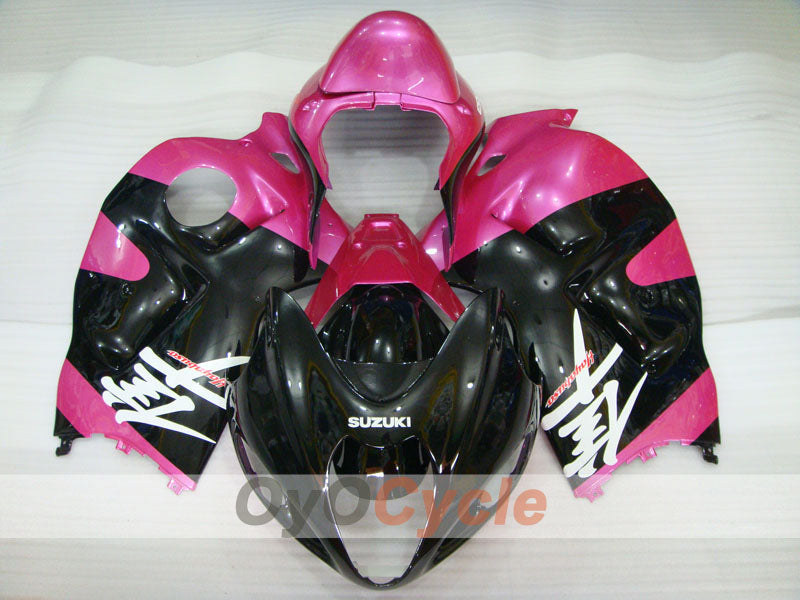 Kit carene a iniezione per GSXR1300 Hayabusa del 99-07 - Nero, Rosa - Stile originale #OYO87905596 Immagine secondaria del prodotto