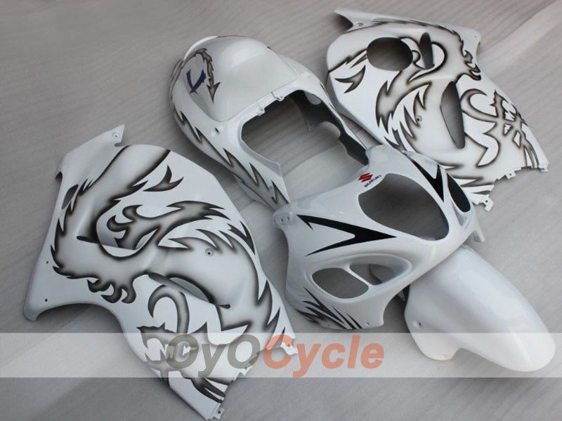 Kit carenatura a iniezione per GSXR1300 Hayabusa 99-07 - Bianco, Nero - Stile di fabbrica, Personalizzabile #OYO87905600 Immagine principale del prodotto