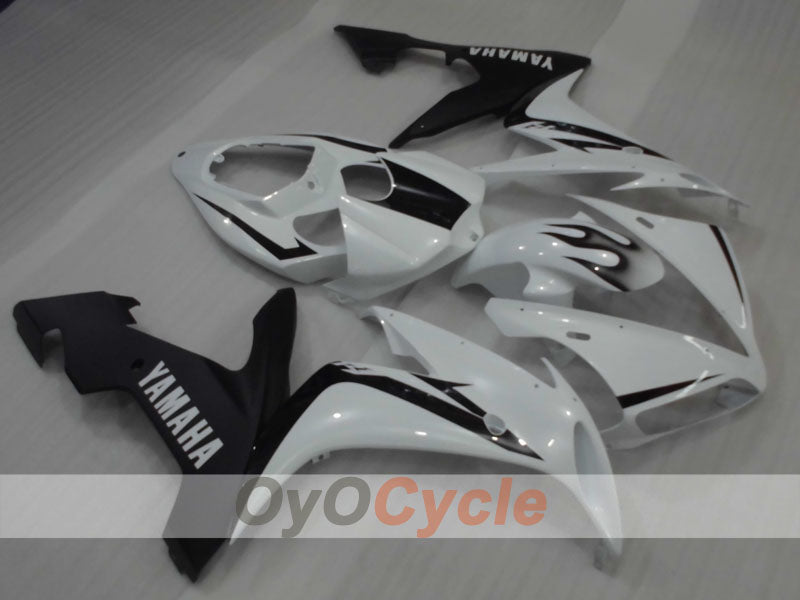 Carena a iniezione per YZF-R1 04-06 - Bianco, Nero - Stile di fabbrica #OYO87905648 Immagine principale del prodotto