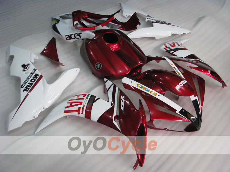 Carene a iniezione per YZF-R1 04-06 - Rosso, Bianco - FIAT #OYO87905651 Immagine principale del prodotto