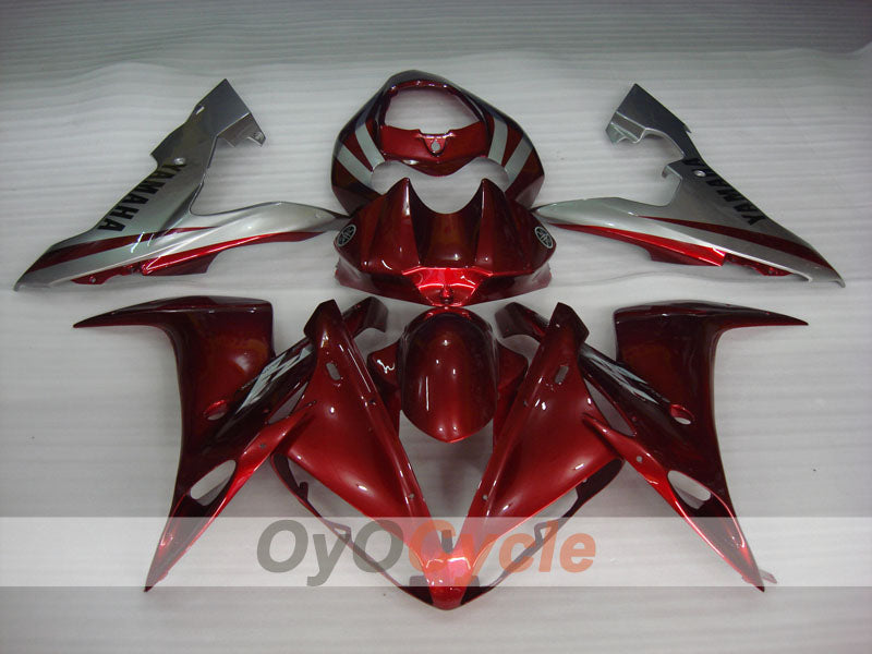 Carena a iniezione per YZF-R1 04-06 - Rosso, Grigio - Stile Originale #OYO87905652 Immagine secondaria del prodotto