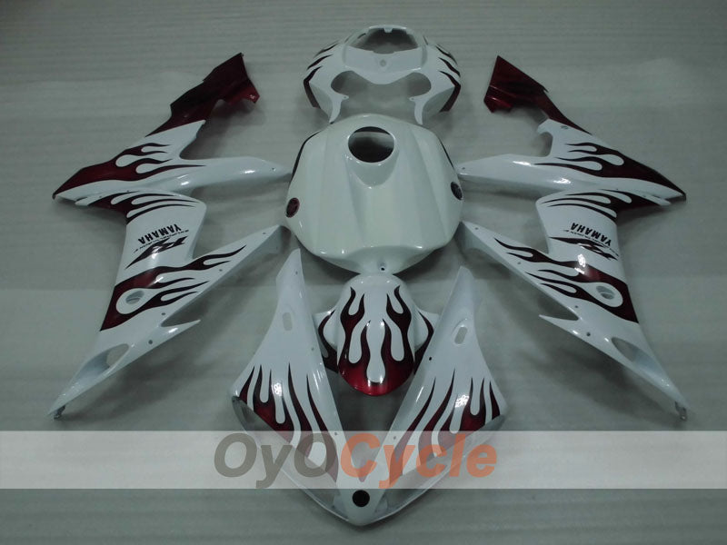 Kit carene a iniezione per YZF-R1 04-06 - Rosso, Bianco - Personalizza #OYO87905656 Immagine principale del prodotto