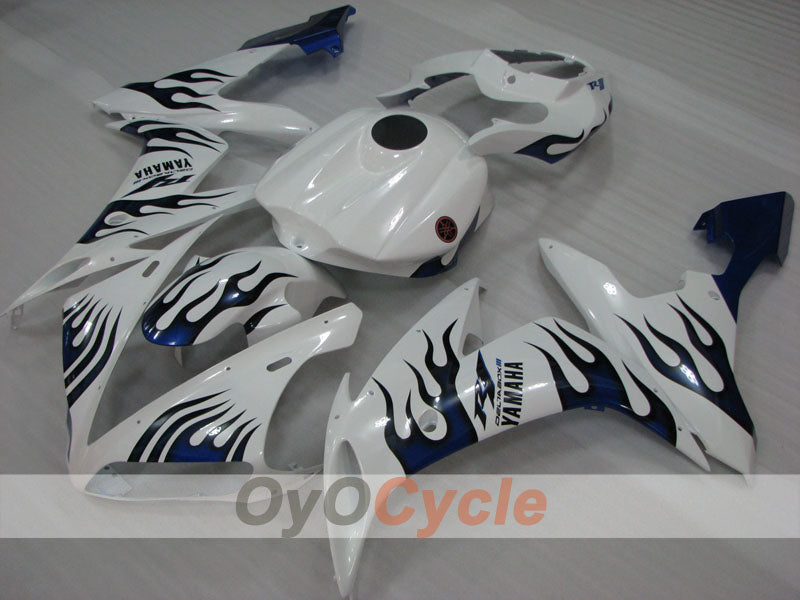 Kit carene a iniezione per YZF-R1 04-06 - Blu, Bianco - Personalizza #OYO87905663 Immagine secondaria del prodotto