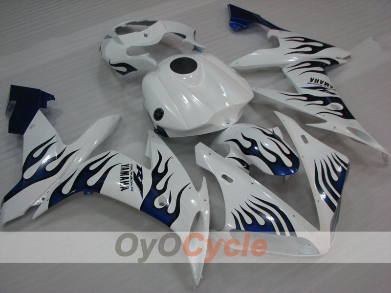 Kit carene a iniezione per YZF-R1 04-06 - Blu, Bianco - Personalizza #OYO87905663 Immagine principale del prodotto