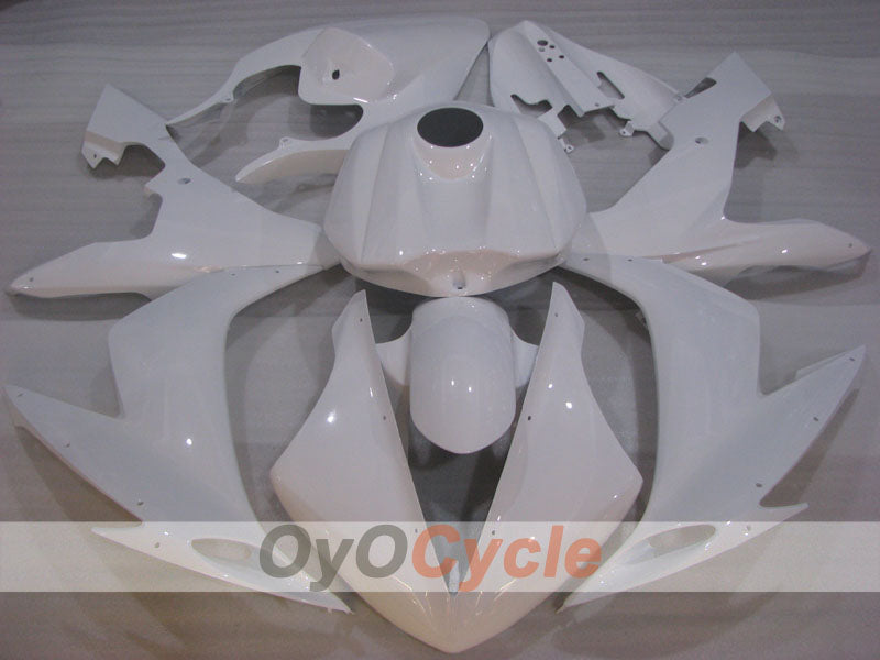 Kit carene stampate a iniezione per YZF-R1 04-06 - Bianco - Senza adesivi / decalcomanie, Stile originale #OYO87905664 Immagine principale del prodotto