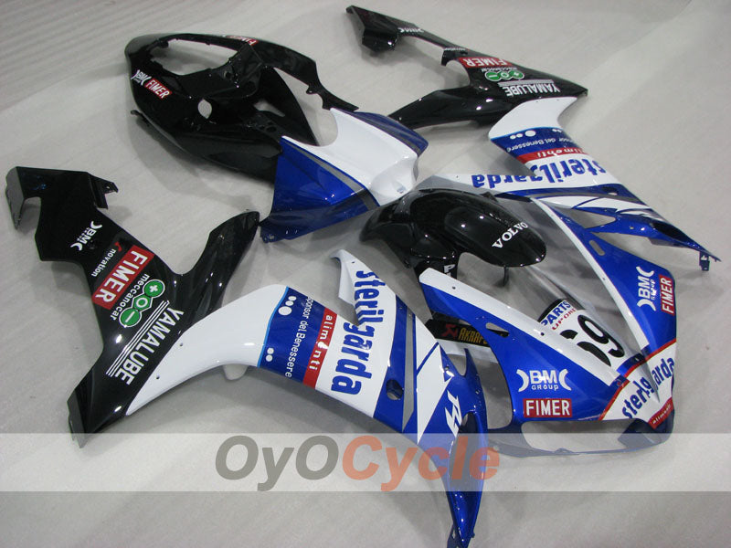 Kit carene stampate a iniezione per YZF-R1 04-06 - Blu, Bianco, Nero - Sterilgarda #OYO87905666 Immagine principale del prodotto