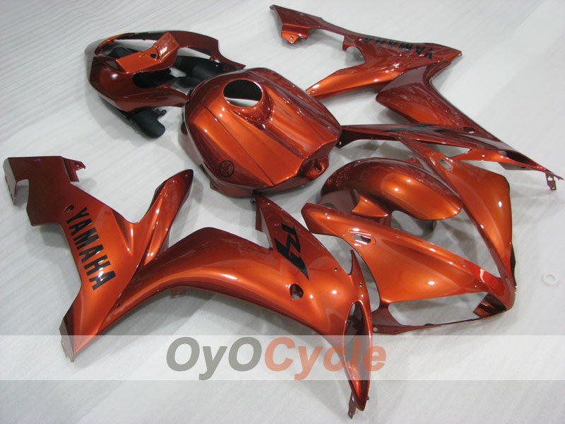 Kit carene stampate a iniezione per YZF-R1 04-06 - Arancione - Stile originale #OYO87905667 Immagine principale del prodotto