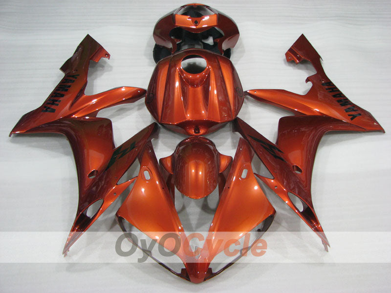 Kit carene stampate a iniezione per YZF-R1 04-06 - Arancione - Stile originale #OYO87905667