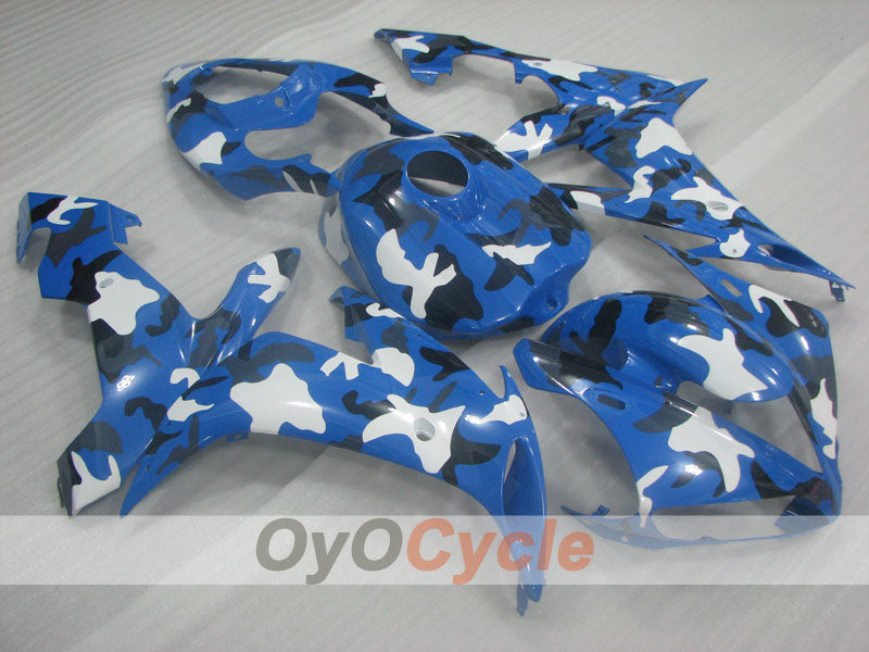 Kit carene stampate a iniezione per YZF-R1 04-06 - Blu, Bianco, Nero - Personalizza #OYO87905669 Immagine principale del prodotto