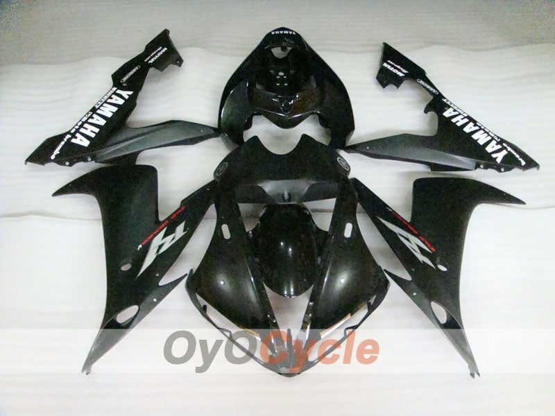 Kit carene stampate a iniezione per YZF-R1 04-06 - Nero, opaco - Stile originale #OYO87905672 Immagine secondaria del prodotto