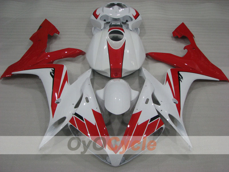 Kit carene stampate a iniezione per YZF-R1 04-06 - Rosso, Bianco - Stile originale, MICHELIN #OYO87905676 Immagine secondaria del prodotto