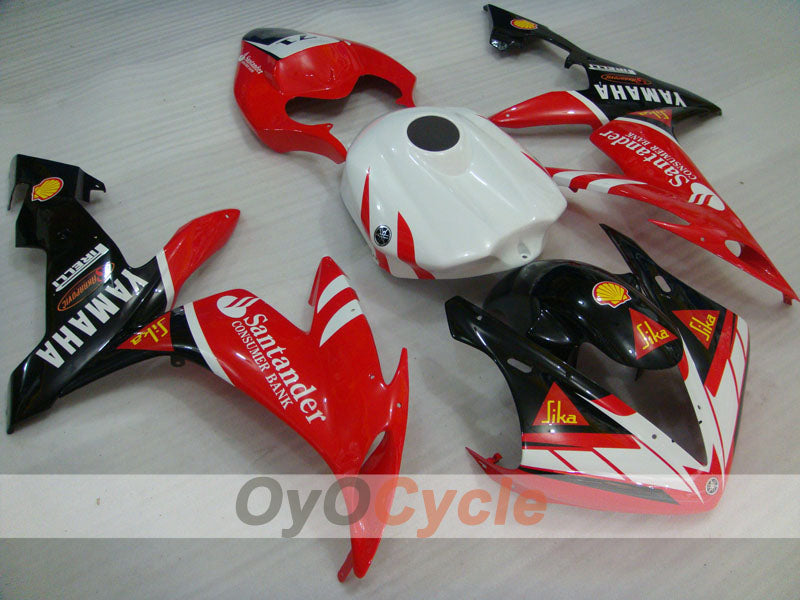 Kit carene a iniezione per YZF-R1 04-06 - Rosso, Nero - Santander #OYO87905680 Immagine principale del prodotto