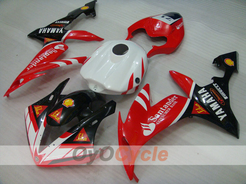 Kit carene a iniezione per YZF-R1 04-06 - Rosso, Nero - Santander #OYO87905680 Immagine secondaria del prodotto