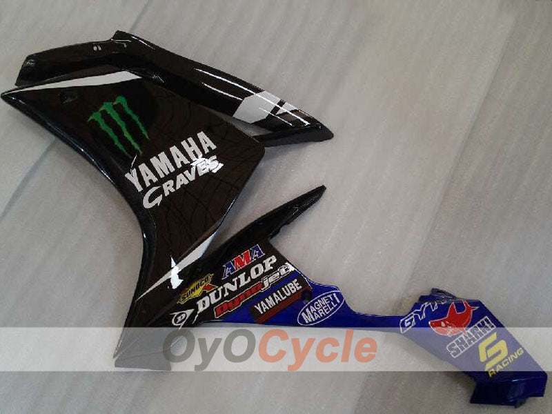 Carene laterali destra e sinistra per Yamaha YZF-R1 07-08 #OYO87911417 Immagine principale del prodotto