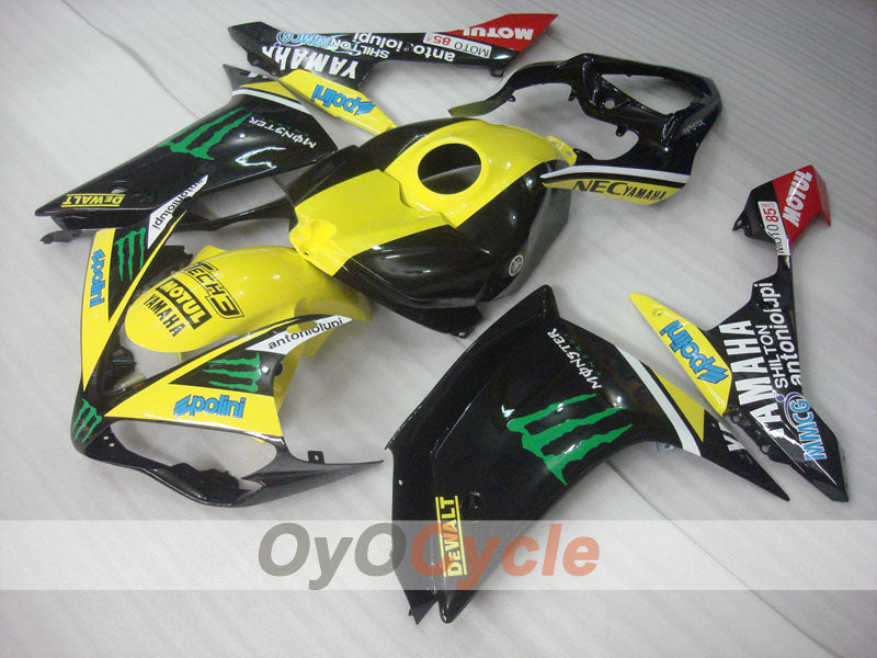 Kit carene a iniezione per YZF-R1 07-08 - Giallo, Nero - Monster #OYO87905682 Immagine principale del prodotto