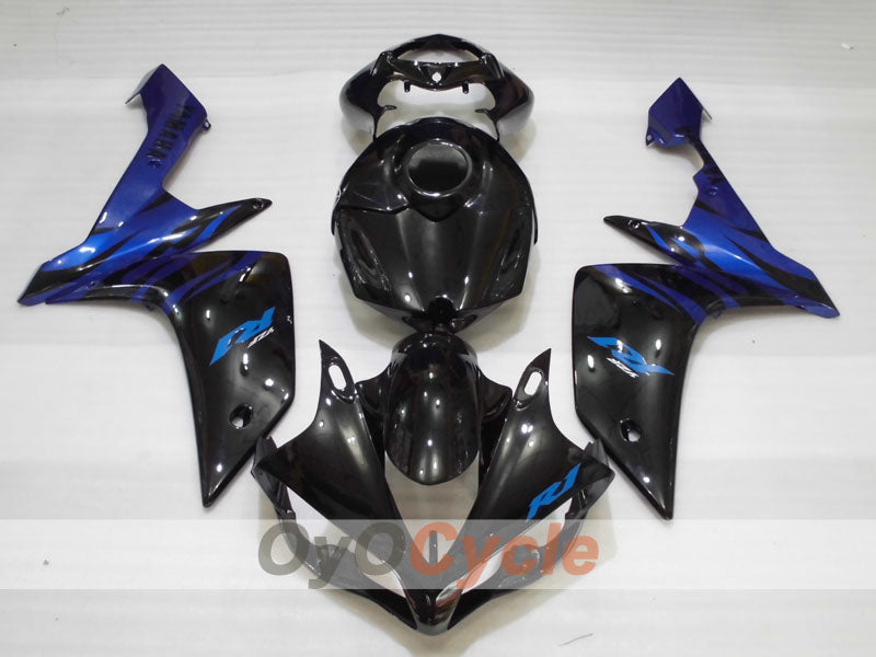 Kit carene a iniezione per YZF-R1 07-08 - Blu, Nero - Stile di fabbrica #OYO87905683 Immagine secondaria del prodotto
