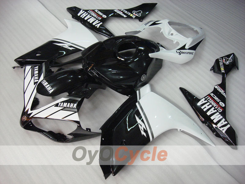 Kit carenatura a iniezione per YZF-R1 07-08 - Bianco, Nero - Moriwaki #OYO87905684 Immagine secondaria del prodotto