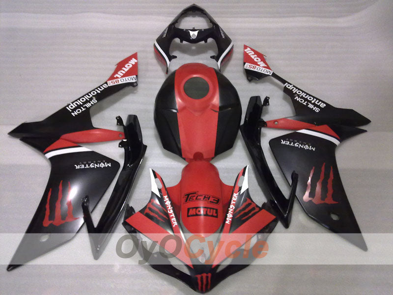 Kit carene a iniezione per YZF-R1 07-08 - Rosso, Nero, Opaco - Monster #OYO87905688 Immagine principale del prodotto