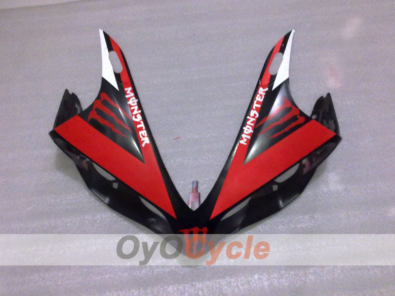 Kit carene a iniezione per YZF-R1 07-08 - Rosso, Nero, Opaco - Monster #OYO87905688 Immagine secondaria del prodotto