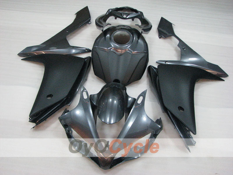 Kit carene a iniezione per YZF-R1 07-08 - Nero, Grigio, Opaco - Stile originale #OYO87905689 Immagine secondaria del prodotto