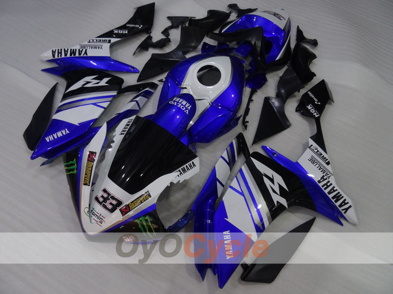 Kit carene a iniezione per YZF-R1 07-08 - Blu, Bianco - Monster #OYO87905690 Immagine principale del prodotto