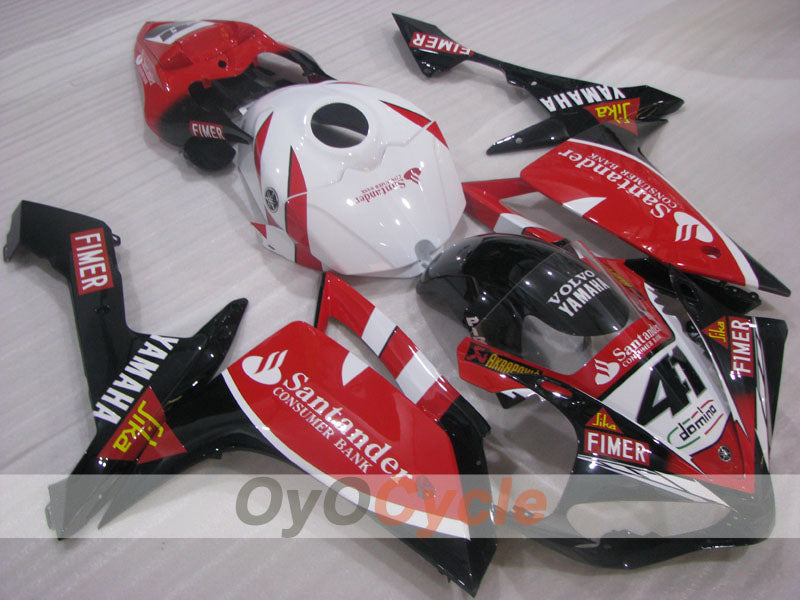 Kit carene a iniezione per YZF-R1 07-08 - Rosso, Bianco, Nero - Santander #OYO87905691 Immagine principale del prodotto