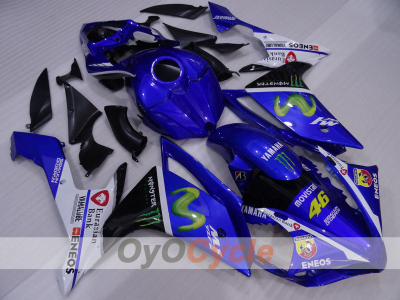 Kit carene a iniezione per YZF-R1 07-08 - Blu, Bianco, Nero - Monster #OYO87905693 Immagine principale del prodotto