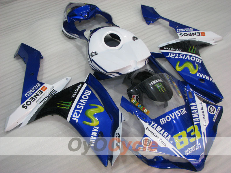 Kit carene a iniezione per YZF-R1 07-08 - Blu, Bianco, Nero - Monster #OYO87905694 Immagine principale del prodotto