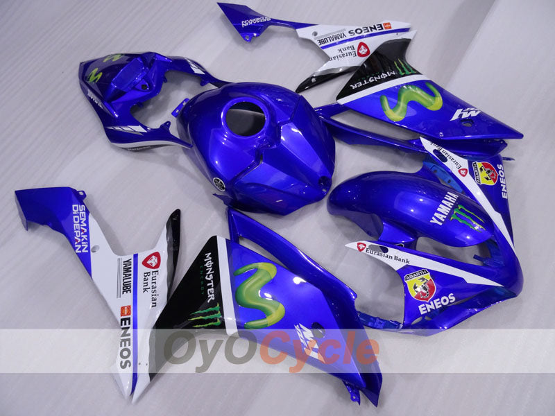 Kit carene a iniezione per YZF-R1 07-08 - Blu, Bianco, Nero - Monster #OYO87905695 Immagine principale del prodotto
