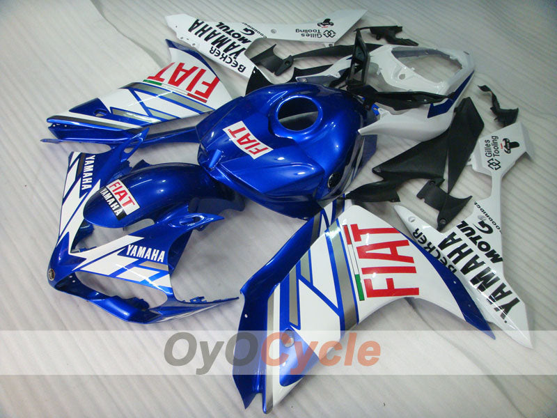 Carene a iniezione per YZF-R1 07-08 - Blu, Bianco - FIAT #OYO87905696 Immagine secondaria del prodotto