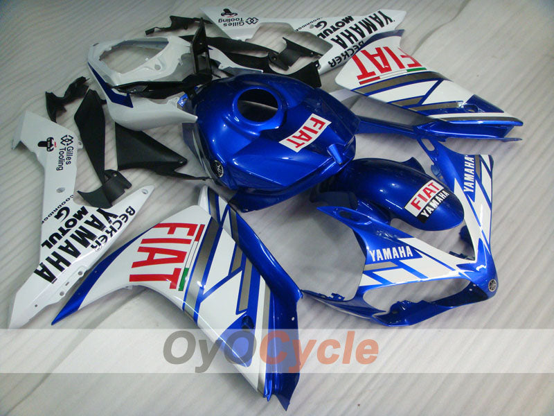 Carene a iniezione per YZF-R1 07-08 - Blu, Bianco - FIAT #OYO87905696 Immagine principale del prodotto