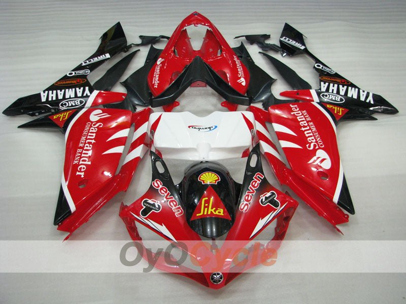 Carenatura a iniezione per YZF-R1 07-08 - Rosso, Nero - Santander #OYO87905705 Immagine secondaria del prodotto