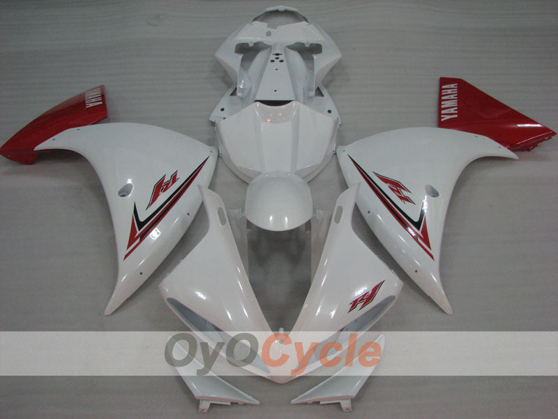 Kit Carenatura ad Iniezione per YZF-R1 09-11 - Rosso, Bianco - Stile Fabbrica #OYO87905713 Immagine secondaria del prodotto
