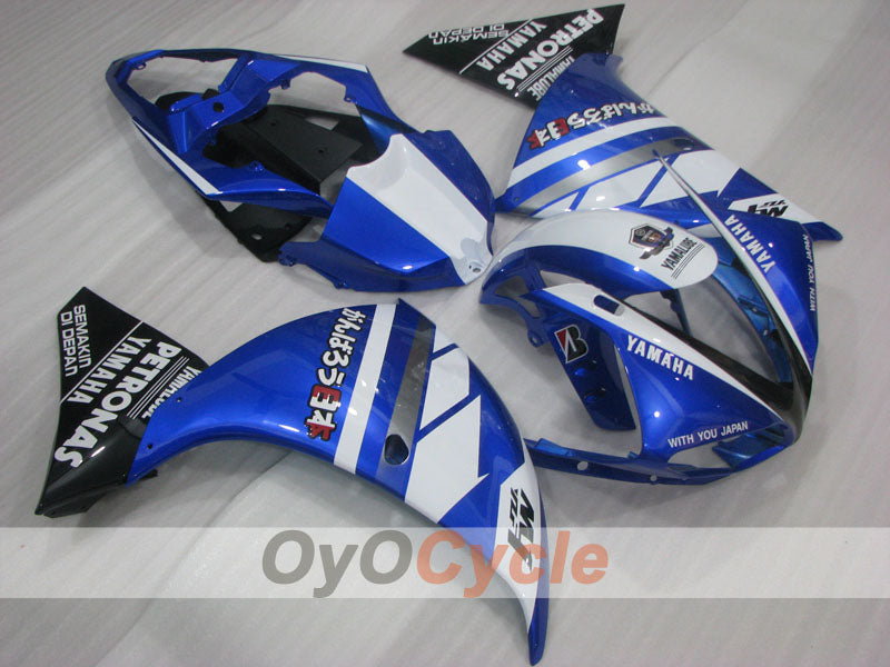 Kit carene a iniezione per YZF-R1 09-11 - Blu, Bianco - PETRONAS #OYO87905714 Immagine principale del prodotto