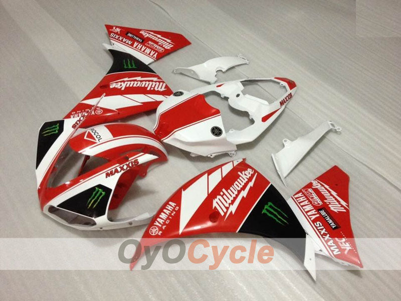 Carenatura a iniezione per YZF-R1 09-11 - Rosso, Bianco - Monster #OYO87905717 Immagine principale del prodotto