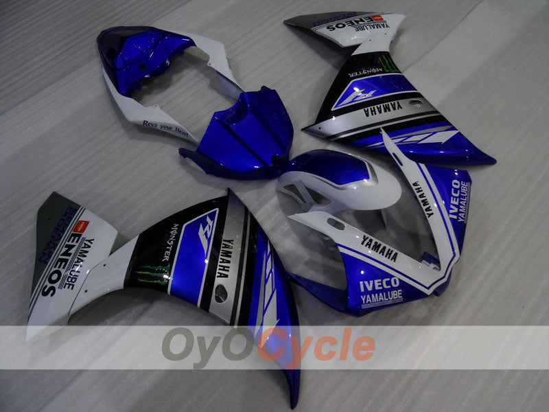 Kit carene a iniezione per YZF-R1 09-11 - Blu, Bianco - ENEOS #OYO87905719 Immagine principale del prodotto