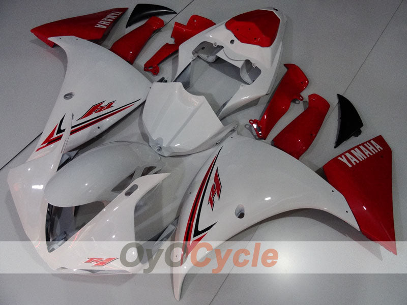 Kit carene a iniezione per YZF-R1 09-11 - Rosso, Bianco - Stile Fabbrica #OYO87905721 Immagine secondaria del prodotto