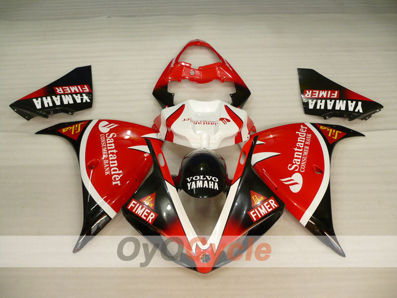 Carenatura a iniezione per YZF-R1 09-11 - Rosso, Nero - Stile di Fabbrica #OYO87905726 Immagine secondaria del prodotto