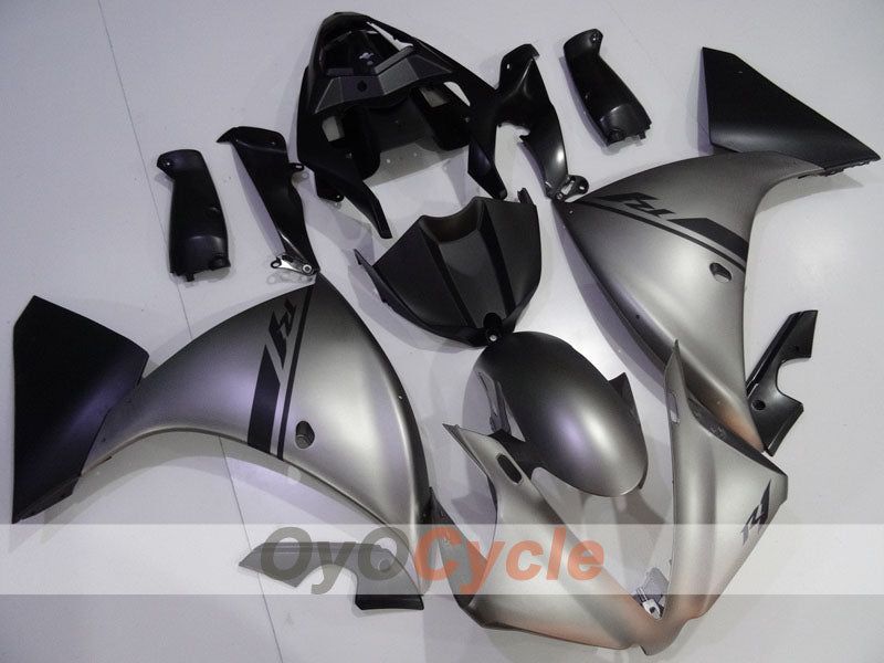 Kit carene a iniezione per YZF-R1 12-14 - Nero, Grigio, Opaco - Stile fabbrica #OYO87905730 Immagine principale del prodotto