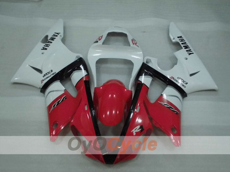 Kit carene a iniezione per YZF-R1 00-01 - Rosso, Bianco - Stile Factory #OYO87905732 Immagine secondaria del prodotto