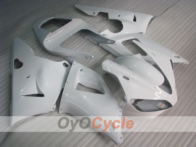 Kit carene a iniezione per YZF-R1 00-01 - Bianco - Senza adesivi/decalcomanie, Stile Fabbrica #OYO87905734 Immagine principale del prodotto